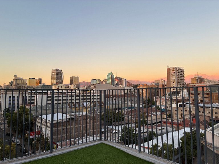 Estudios con terraza cerca de La Moneda