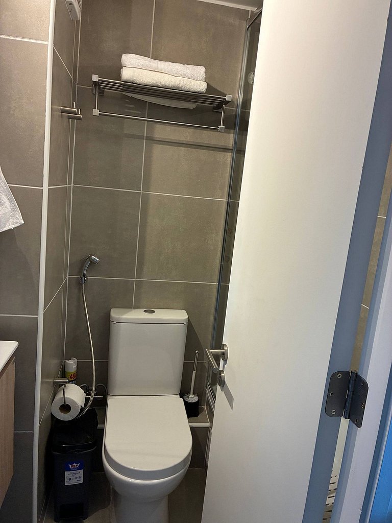 Estudio Terraza + Cama king + escritorio | 702