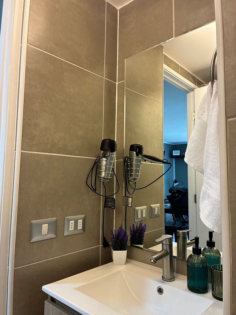 Estudio Terraza + Cama king + escritorio | 709