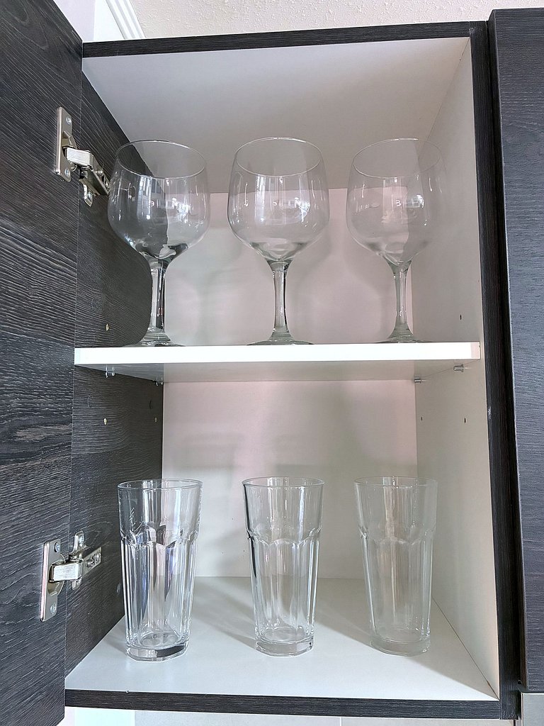 Estudio con terraza privada cama king y escritorio en Santia